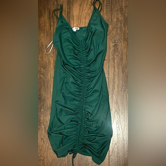 Green Fashion Nova dress. Worn once. - Picture 1 of 5